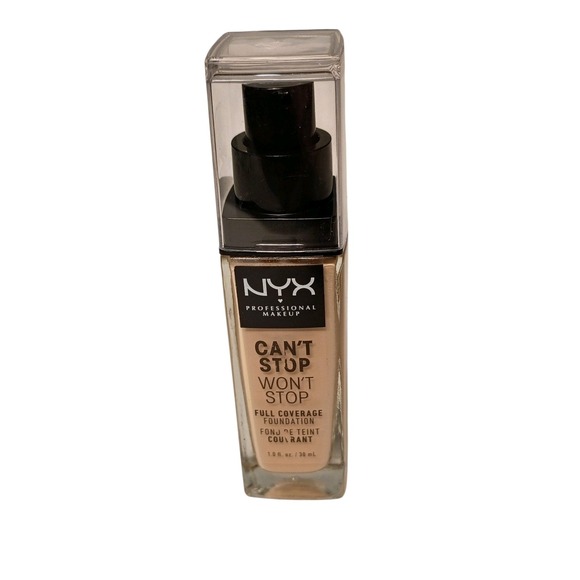 NYX Can't Stop Won't Stop Full Coverage Foundation Vanilla CSWSF06 - Picture 1 of 3
